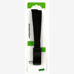 SUV Sikkerhedsbagagebrerrem Widek 24mm med sort stlkrog - sort/sort