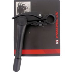 Hndtag frempind 1" aluminium 0-70 justerbar vinkel - med 31,8 mm klemme - sort