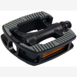 Pedaler Marwi SP-820 med PP krop - skridsikker - sort (vrkstedsemballage)