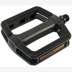 Pedaler Marwi SP-180 med aluminiumshus - mat sort