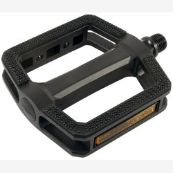 Pedaler Marwi SP-180 med aluminiumshus - mat sort