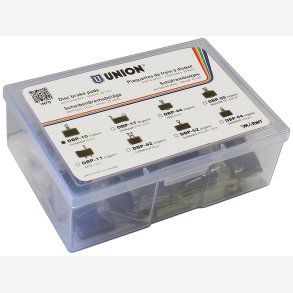 Organiske skivebremseklodser Marwi DBP-44 til Avid Elixir (vrkstedsemballage p 25 stk.)