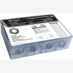 Sortimentsboks med kuglelejer Marwi til hjulnav og bundbeslag