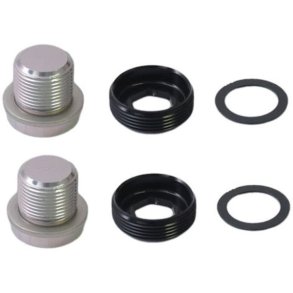 Krankbolt Sunrace ISIS M15 (2 stk.) - Sort/S�lv