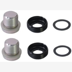 Krankbolt Sunrace ISIS M15 (2 stk.) - Sort/Slv