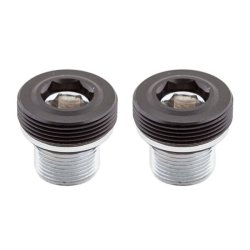 Krankbolt Sunrace ISIS M12 (2 stk.) - Sort/Slv