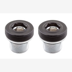 Krankbolt Sunrace ISIS M12 (2 stk.) - Sort/Slv