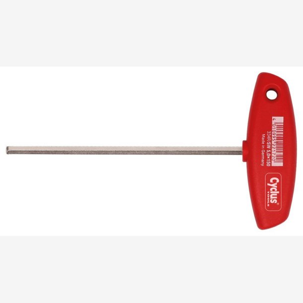 Hex driver Cyclus with 3mm T-handle and MagicRing&reg;, L=100mm