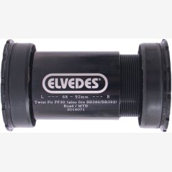 Bottom Bracket Elvedes Twist fit PF30 (also fits BB386 / BB392)
