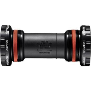 Krankboks Shimano BB-MT501 HollowTech II BSA - Sort