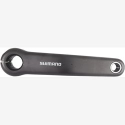 Pedalarm til venstre Shimano Steps FC-E6100 170 mm - sort