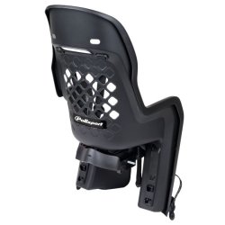 Polisport Joy barnestol Black Series med beslag til bagageb�rer