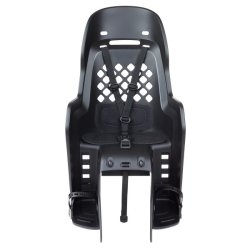 Polisport Joy barnestol Black Series med beslag til bagageb�rer