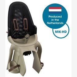 Bageste barnestol Qibbel Air med MIK-HD holdermontering - cappuccino