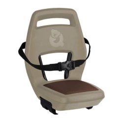 Barnestol Qibbel 6+ Junior med sikkerhedssele, fodsttter og sikkerhedsplader - cappuccino