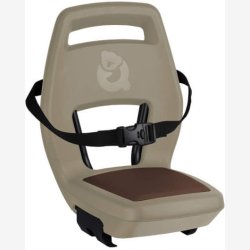 Barnestol Qibbel 6+ Junior med sikkerhedssele, fodsttter og sikkerhedsplader - cappuccino