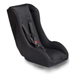 Baby &amp; sm�b�rns indsats til ladcykel eller cykelanh�nger Melia 4S Comfort - egnet til b�rn i alderen 7-18 m�neder - sort