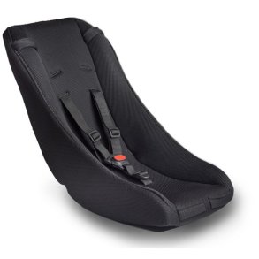 Babyindsats / babysikkerhedss�de til ladcykel/cykeltrailer Melia Comfort 4S egnet til babyer fra 0 til 9 m�neder - sort
