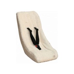 Melia Comfort Sheep babyindsats (2-9 mdr) � imiteret lammeskin - naturhvid