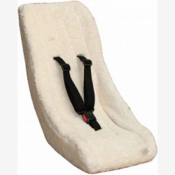 Melia Comfort Sheep babyindsats (2-9 mdr) � imiteret lammeskin - naturhvid