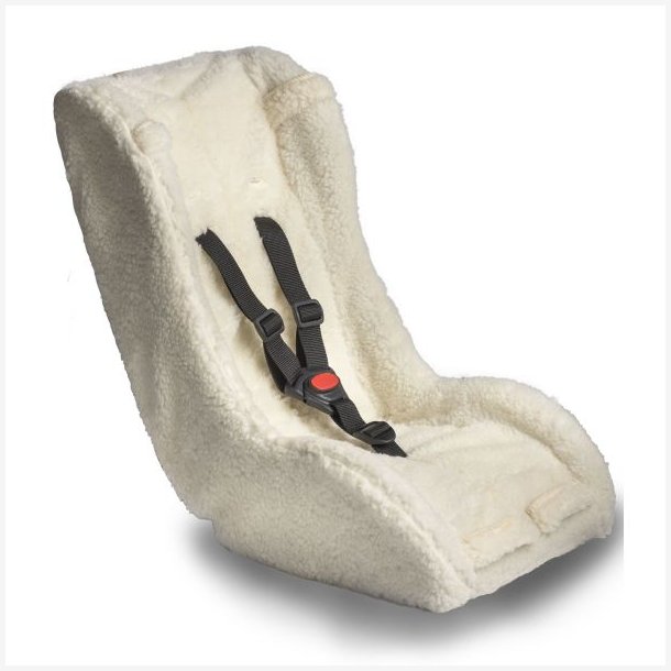 Melia Toddler Basic baby-/sm�b�rns indsats  7-18 mdr. - imiteret lammeskind - cremehvid