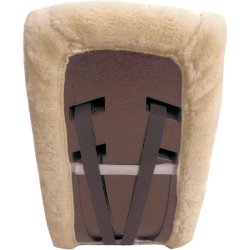 Edge Toddler Seat baby-/sm�b�rns indsats CargoComfy 7-19 m�neder - hvid - imiteret lammeskind