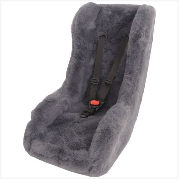 Edge Toddler Seat baby-/sm�b�rns indsats CargoComfy 7-19 m�neder - gr� - imiteret lammeskind