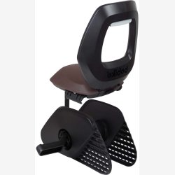 Bagcykelsde Bobike One Junior - sort/brun - bagagebrer rmontering