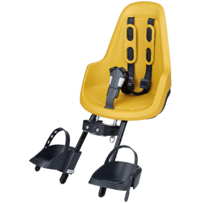 Bobike One Mini frontmonteret barnestol - sennep gul