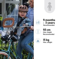 Bobike One Mini frontmonteret barnestol - sennep gul