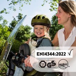 Bobike One Mini frontmonteret barnestol - sennep gul