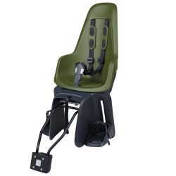 Barnestol Bobike One Maxi 1P &amp; EB-D med stel og bagagebrerbeslag - olivengrn