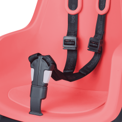 Bagcykelsde Bobike One Maxi 1P &amp; EB-D med stel og holdermontering - hrd flamingo