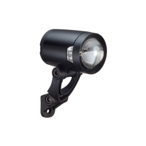 Forlygte Herrmans H-Black Pro dynamo - on/off funktion - med beslag - 200 lumen