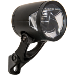 Forlygte Herrmans H-Black MR8 dynamo - on/off function - with bracket - 180 lumen