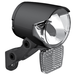 Forlygte Herrmans H-Black MR4 dynamo - on/off function - with bracket - 100/120 lumen