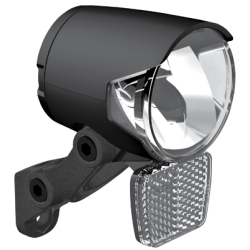 Forlygte Herrmans H-Sort MR4 E 6-12 Volt - med beslag - 100/120 lumen