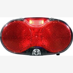 Baglygte Herrmans Twinle battery - 50 mm mounting