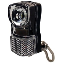 Forlygte Marwi UN-4800 LED - med batterier - sort