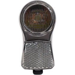 Cykel forlygte Edge Swift 2.0 - 1 LED med reflektion - inkl. batterier