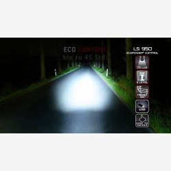 Forlygte Trelock LS950 Control Ion - 70 Lux - med holder