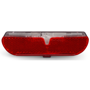 Baglygte Edge City Slimline - 50/80mm - inkl. batterier