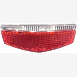 Baglygte Edge City Slimline - 50/80mm - inkl. batterier