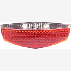 Baglygte Edge City Slimline - 50/80mm - E-Cykel - 6-48Volt