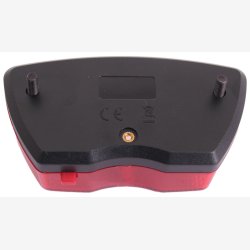 Baglygte til cykel Edge City - 3 LEDs inkl. batterier