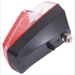 Baglygte til bagskrm Edge Vida - 1 LED - inklusive batterier