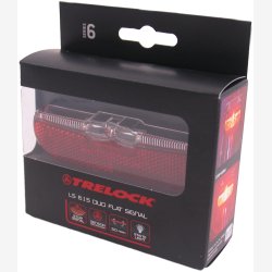Baglygte Trelock LS615 Duo Flat Signal - 50mm (dynamo mounting)