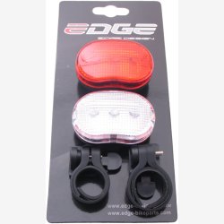 LED lygtest Edge City - 3 LED - for + bag - inklusive batterier