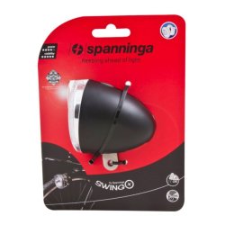 Spanninga Swingo Xb batteridrevet forlygte 4 lux sort