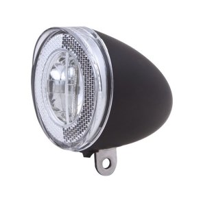 Forlygte Spanninga Swingo XB LED med reflektor/batterier - sort